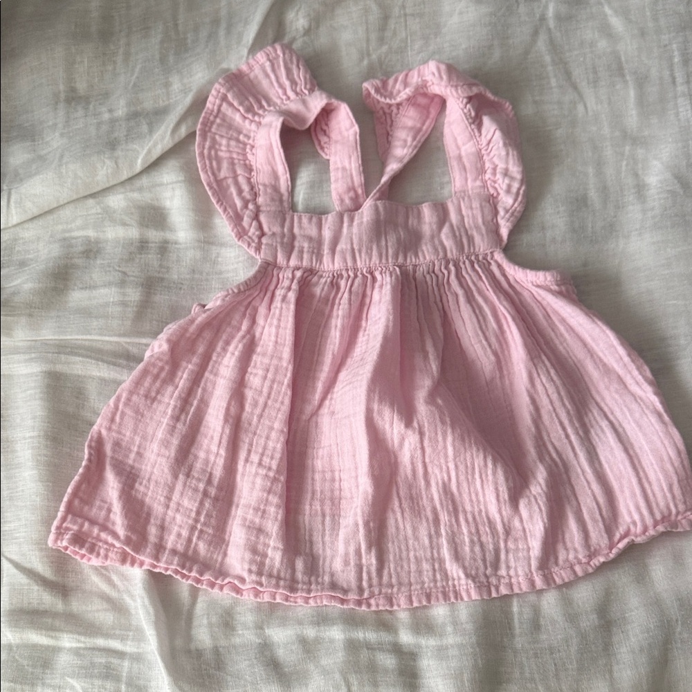Old Navy Pink Toddler Gauze Dress